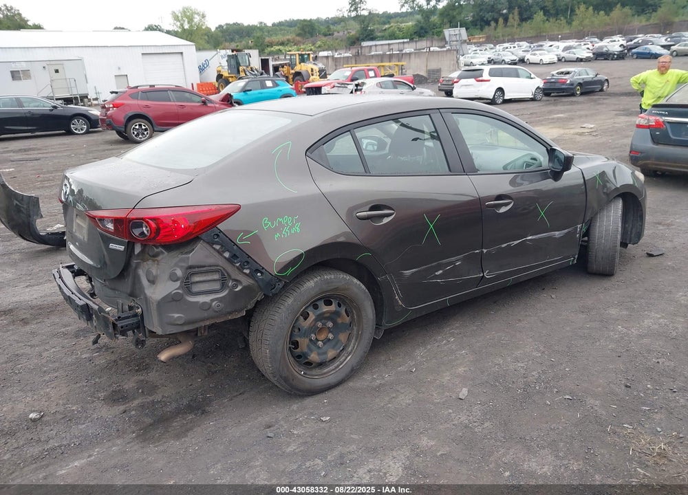 2014 MAZDA 3 VIN: JM1BM1U75E1145420