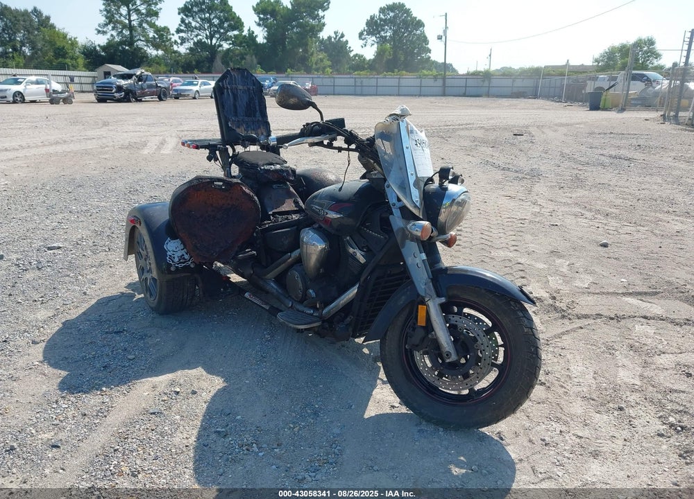 2013 YAMAHA XVS1300 A VIN: JYAVP31E5DA001041