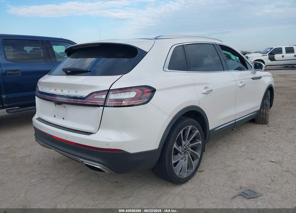 2019 LINCOLN NAUTILUS VIN: 2LMPJ6L97KBL36917