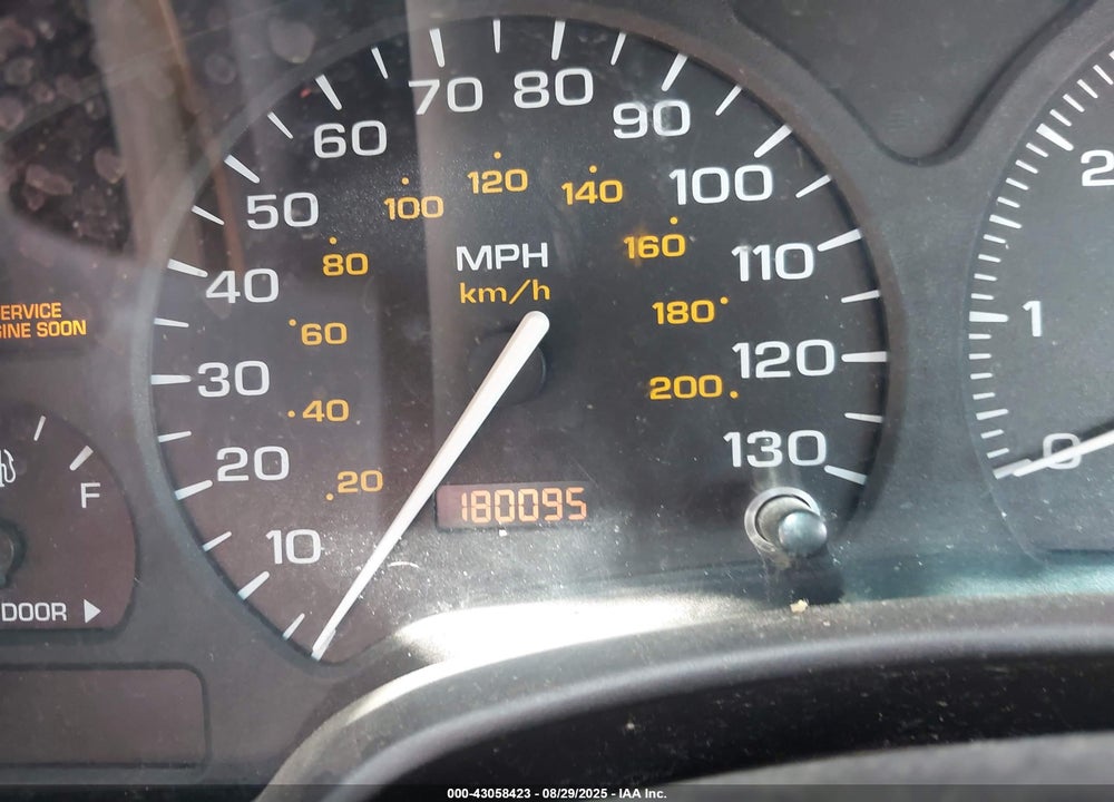 2000 SATURN LS2 VIN: 1G8JW52R1YY691932