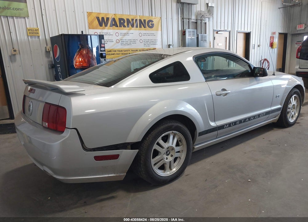 2007 FORD MUSTANG GT DELUXE/GT PREMIUM VIN: 1ZVHT82H375202613