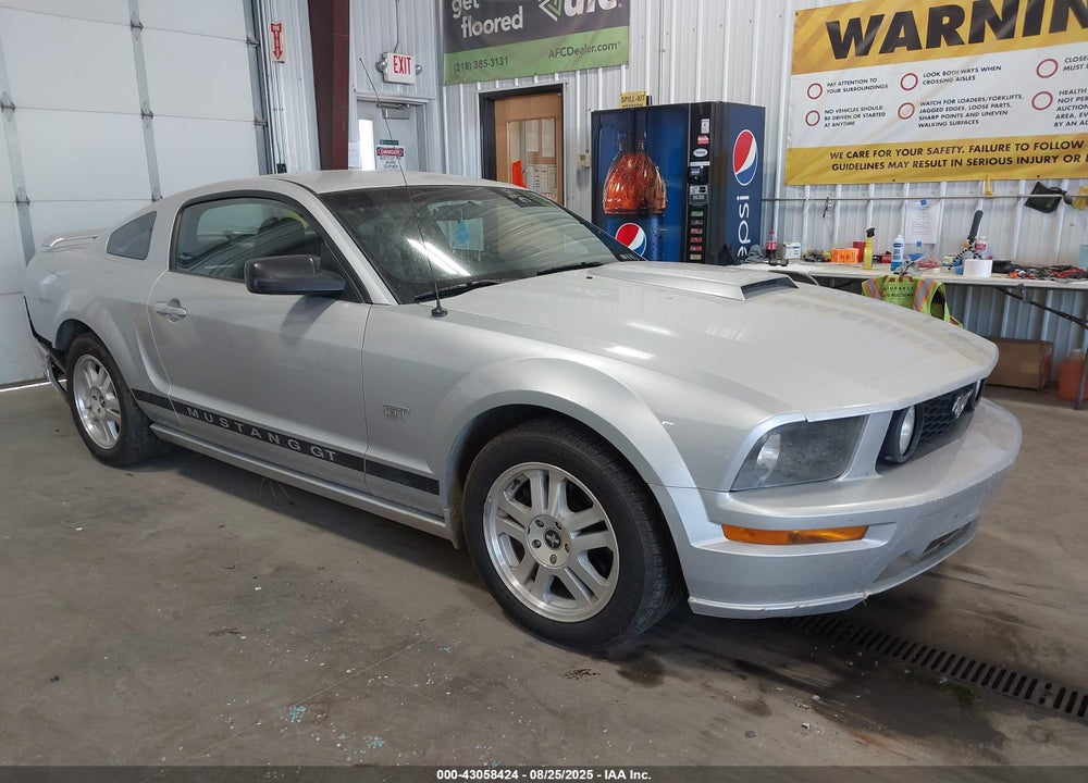 2007 FORD MUSTANG GT DELUXE/GT PREMIUM VIN: 1ZVHT82H375202613