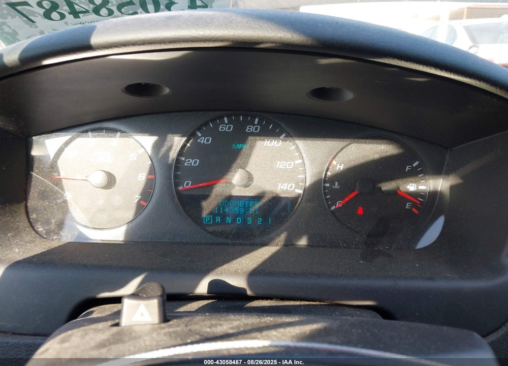 2009 CHEVROLET IMPALA VIN: 2G1WB57K991226590
