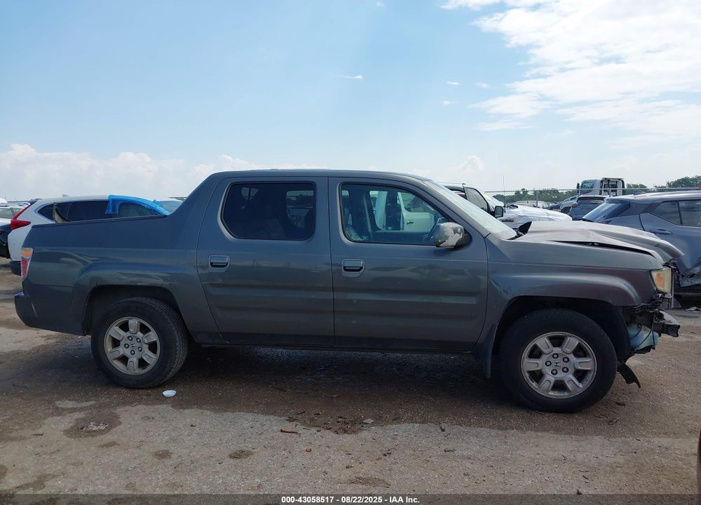 2007 HONDA RIDGELINE RTL VIN: 2HJYK16547H511315