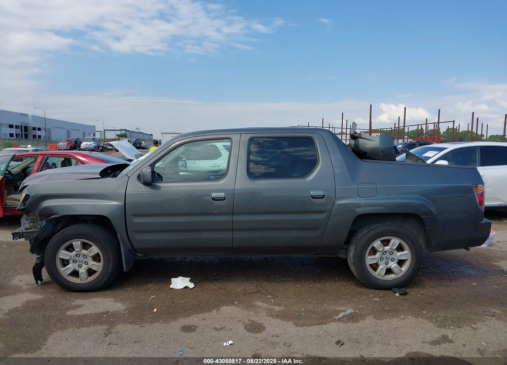 2007 HONDA RIDGELINE RTL VIN: 2HJYK16547H511315