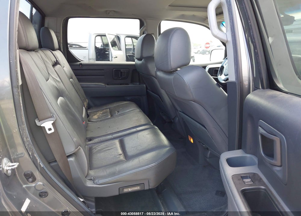 2007 HONDA RIDGELINE RTL VIN: 2HJYK16547H511315