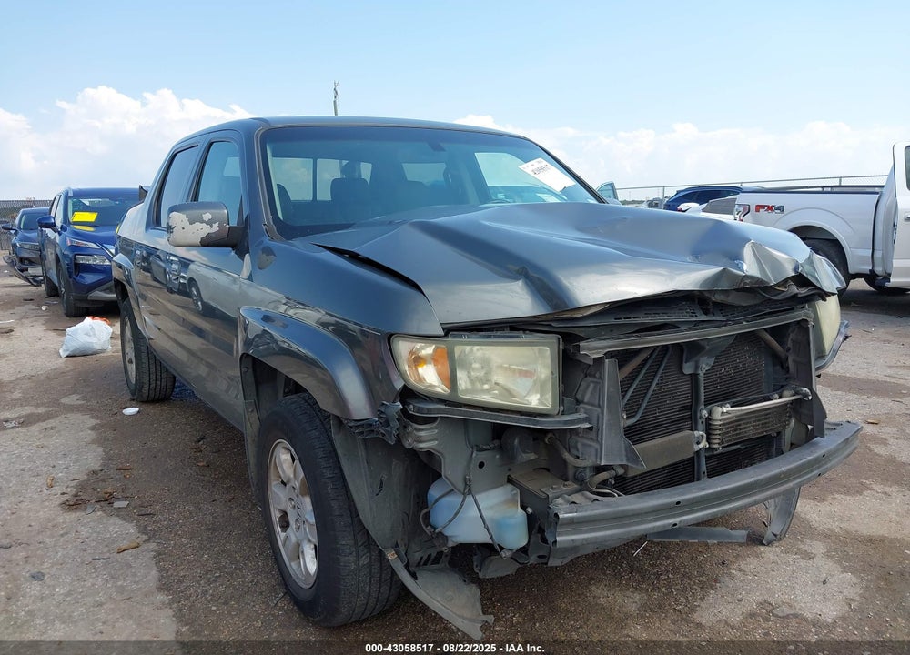 2007 HONDA RIDGELINE RTL VIN: 2HJYK16547H511315