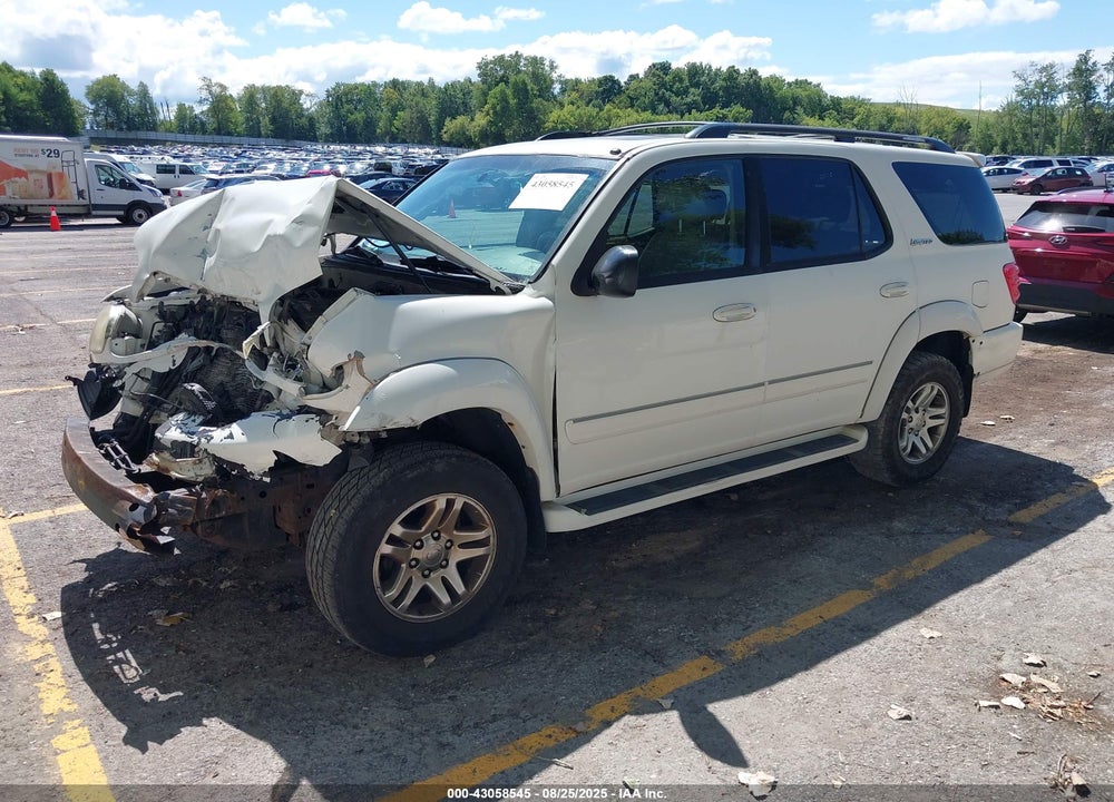 2003 TOYOTA SEQUOIA LIMITED V8 VIN: 5TDZT38A53S156288