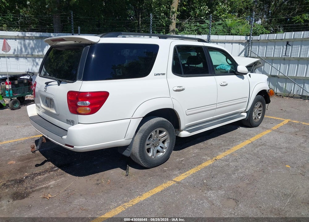 2003 TOYOTA SEQUOIA LIMITED V8 VIN: 5TDZT38A53S156288