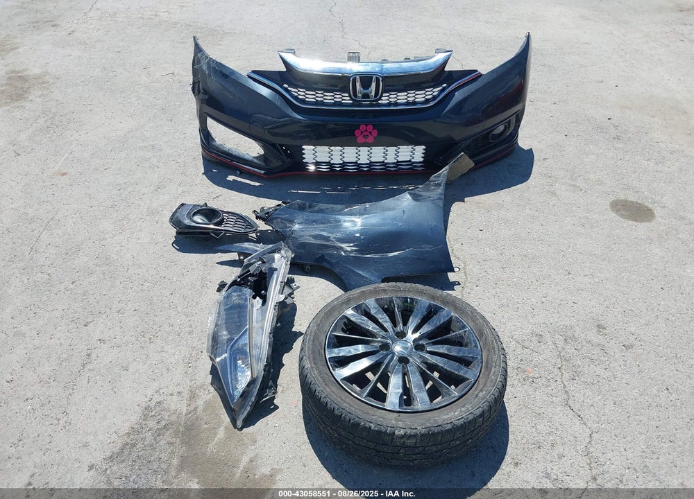 2019 HONDA FIT VIN: 3HGGK5H67KM740662