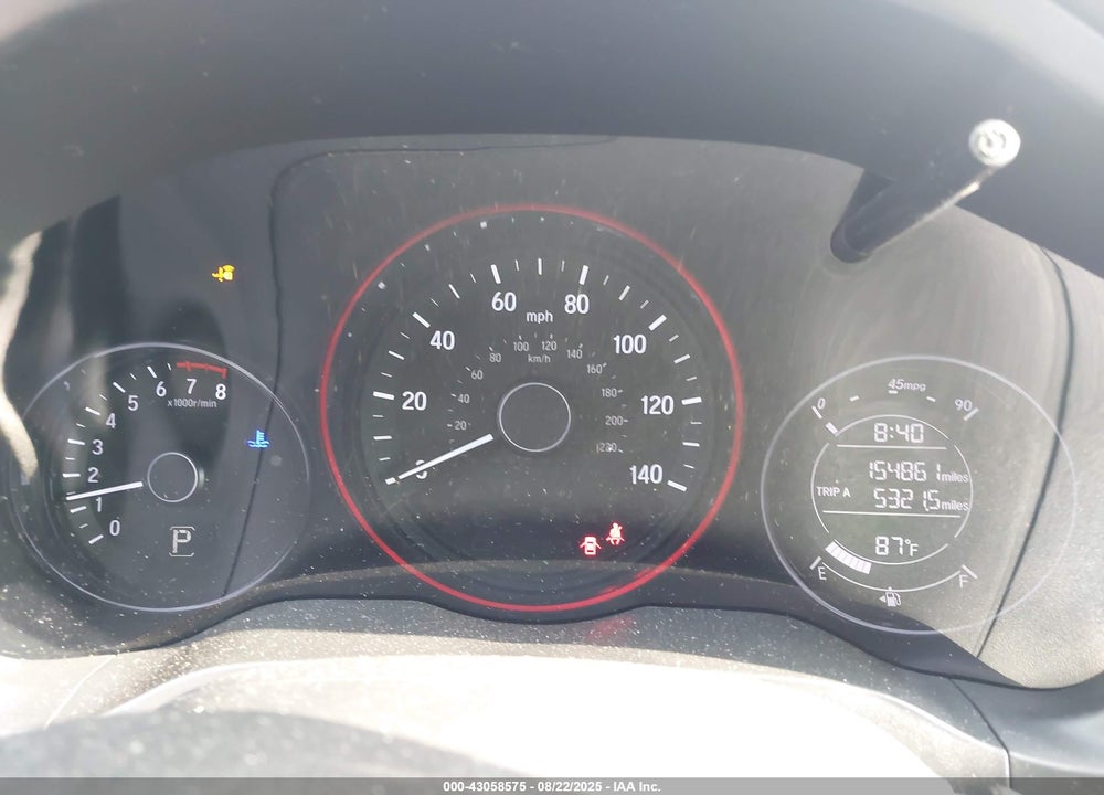 2016 HONDA HR-V VIN: 3CZRU5H54GM706429