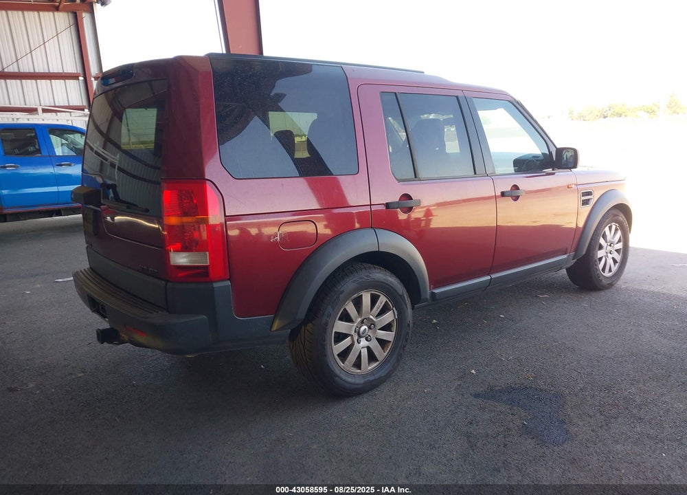 2005 LAND ROVER LR3 SE VIN: SALAD25445A332890