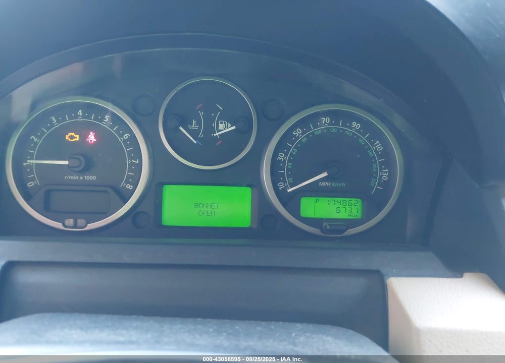 2005 LAND ROVER LR3 SE VIN: SALAD25445A332890
