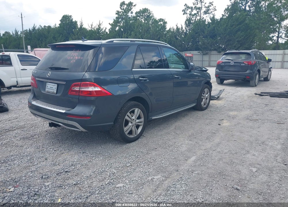 2014 MERCEDES-BENZ ML-CLASS VIN: 4JGDA5JB5EA405117