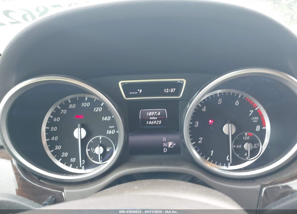 2014 MERCEDES-BENZ ML-CLASS VIN: 4JGDA5JB5EA405117