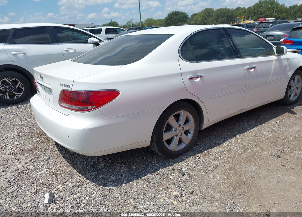 2005 LEXUS ES 330 VIN: JTHBA30G155060429