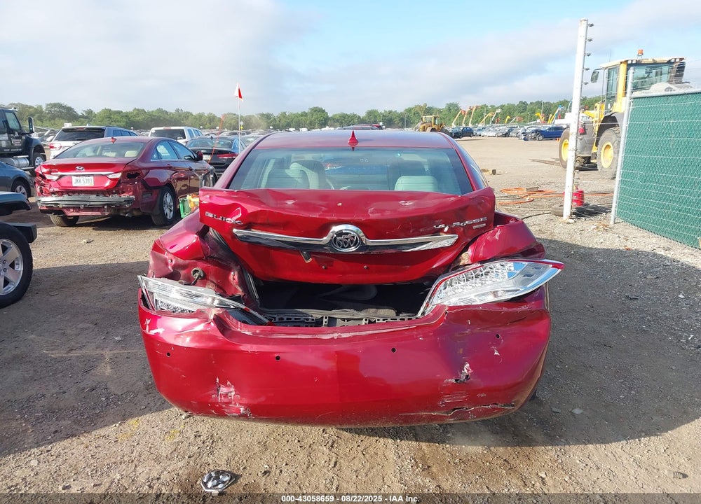 2011 BUICK LACROSSE VIN: 1G4GC5ED1BF110985