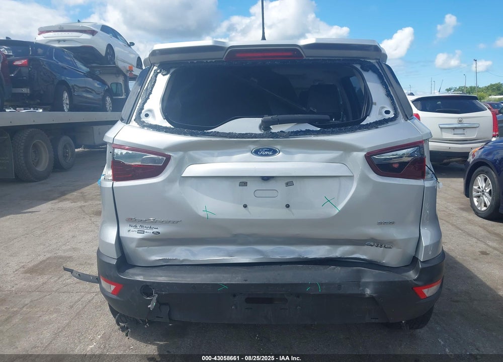2019 FORD ECOSPORT VIN: MAJ6S3JL5KC288541
