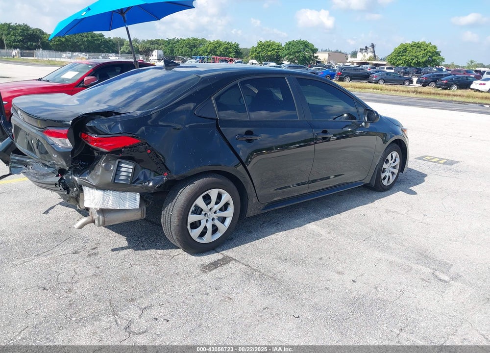 2025 TOYOTA COROLLA VIN: 5YFB4MDE8SP313560