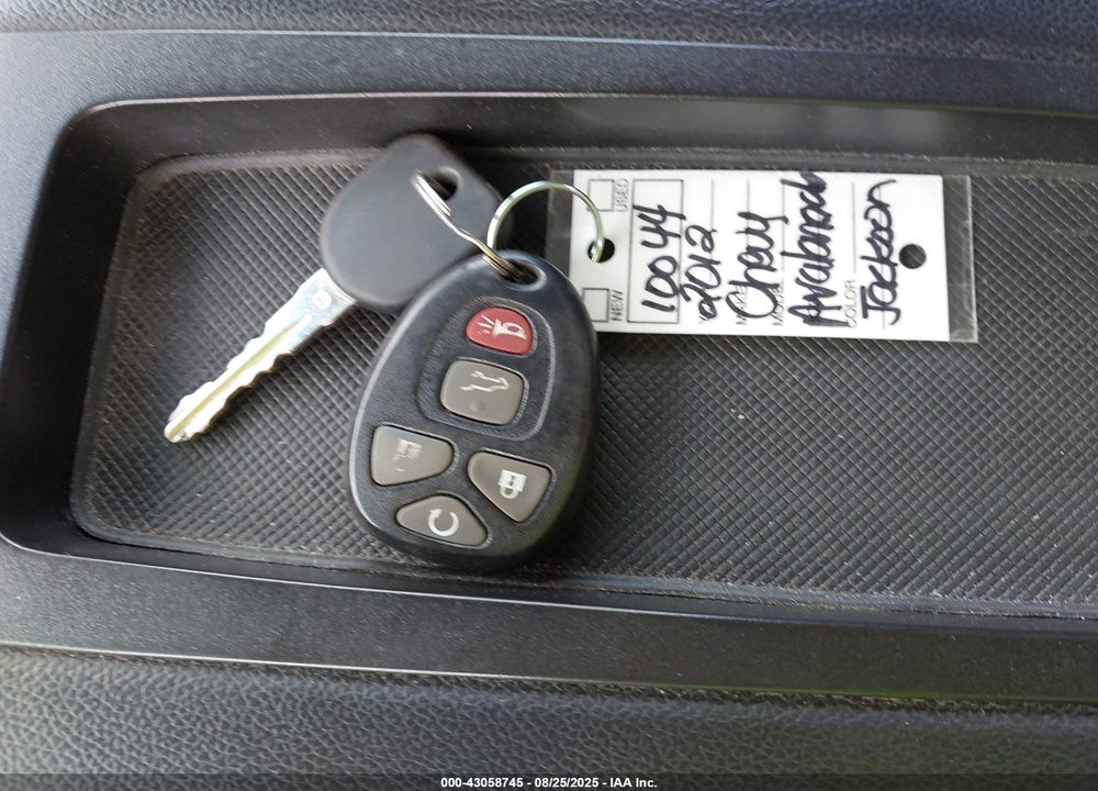 2012 CHEVROLET AVALANCHE VIN: 3GNMCEE00CG132634