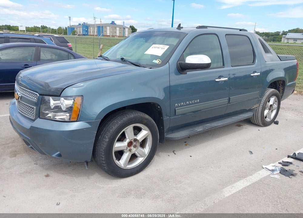 2012 CHEVROLET AVALANCHE VIN: 3GNMCEE00CG132634