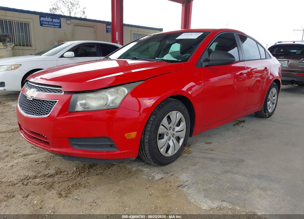 2014 CHEVROLET CRUZE VIN: 1G1PB5SH6E7150453