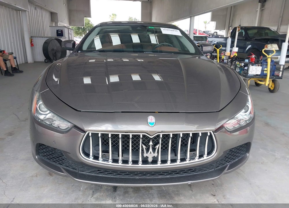 2017 MASERATI GHIBLI VIN: ZAM57RSA1H1230031