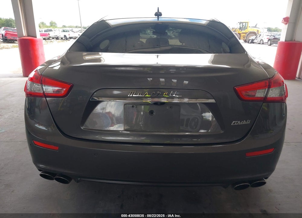 2017 MASERATI GHIBLI VIN: ZAM57RSA1H1230031