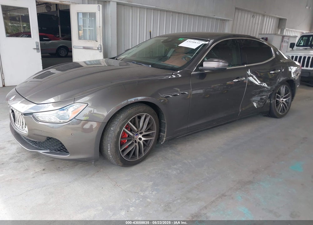 2017 MASERATI GHIBLI VIN: ZAM57RSA1H1230031
