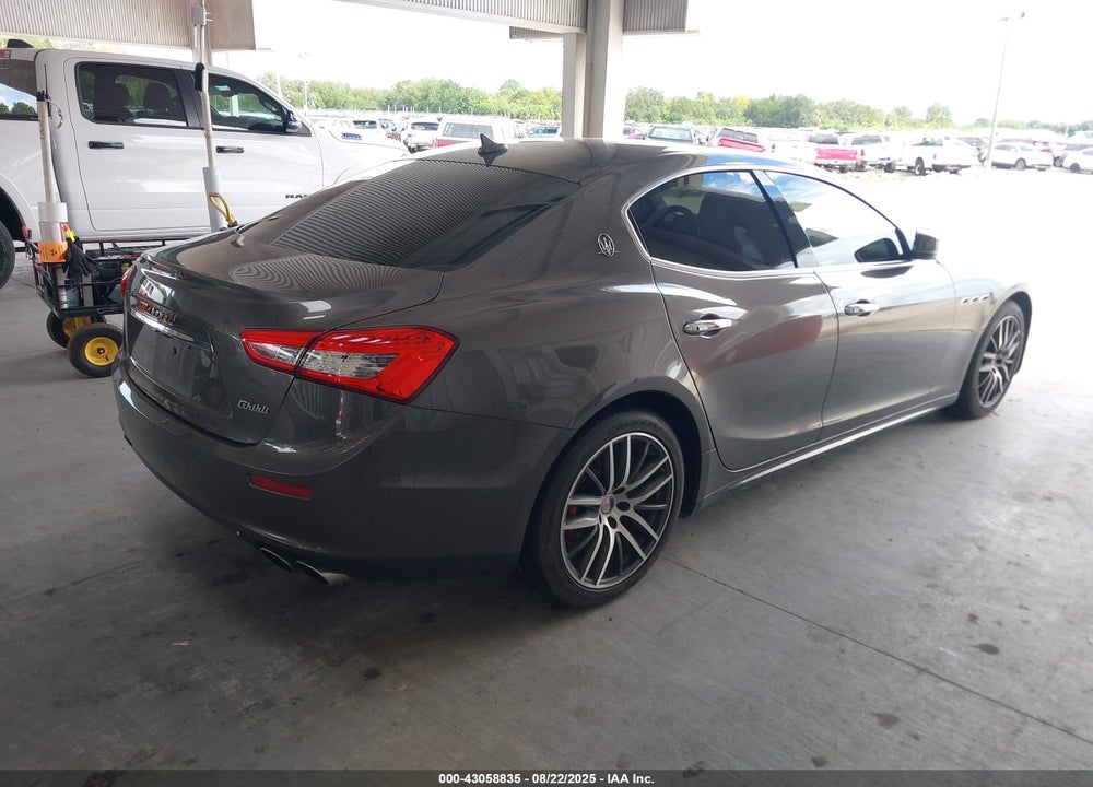 2017 MASERATI GHIBLI VIN: ZAM57RSA1H1230031