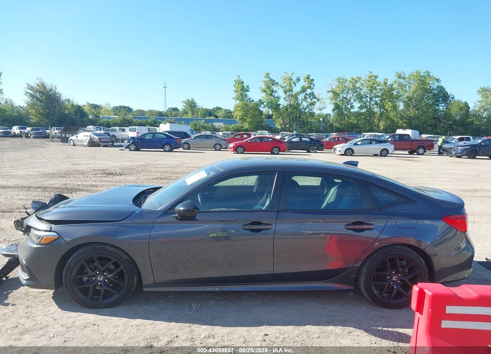 2022 HONDA CIVIC VIN: 2HGFE2F57NH570883