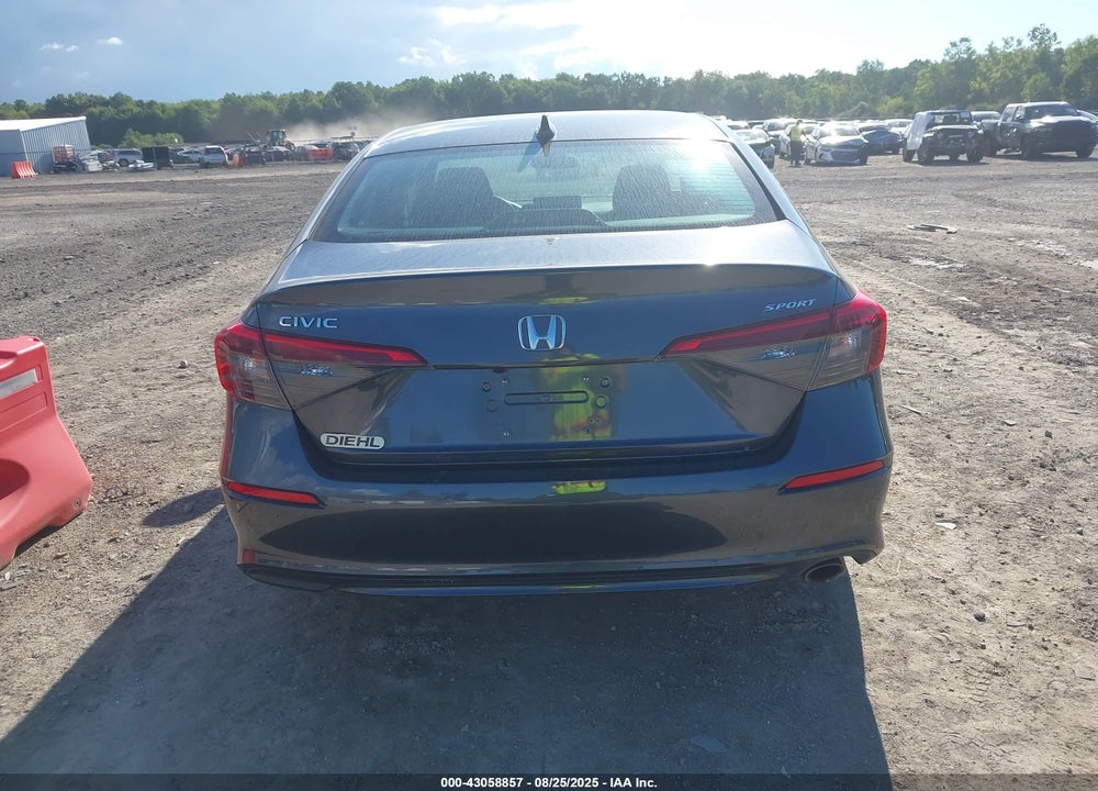 2022 HONDA CIVIC VIN: 2HGFE2F57NH570883