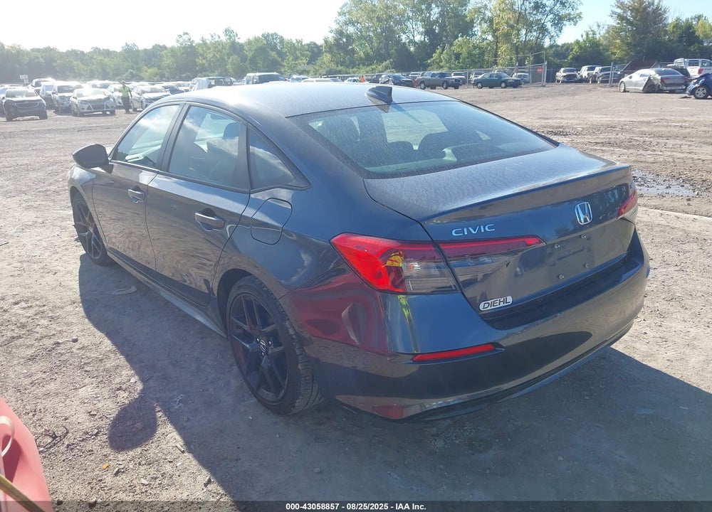 2022 HONDA CIVIC VIN: 2HGFE2F57NH570883