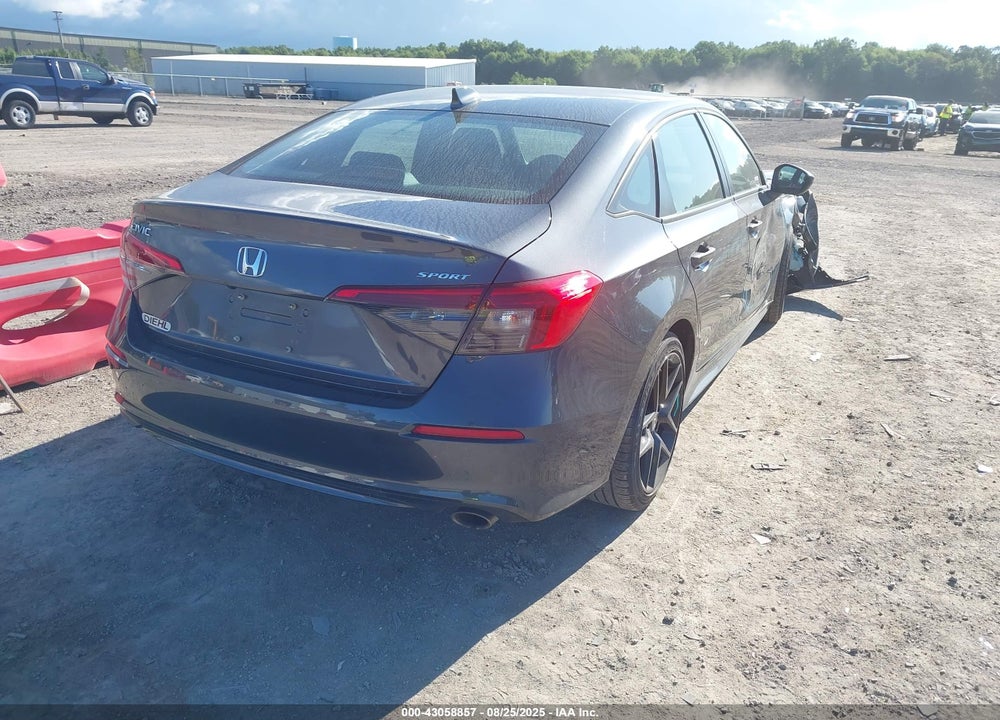 2022 HONDA CIVIC VIN: 2HGFE2F57NH570883