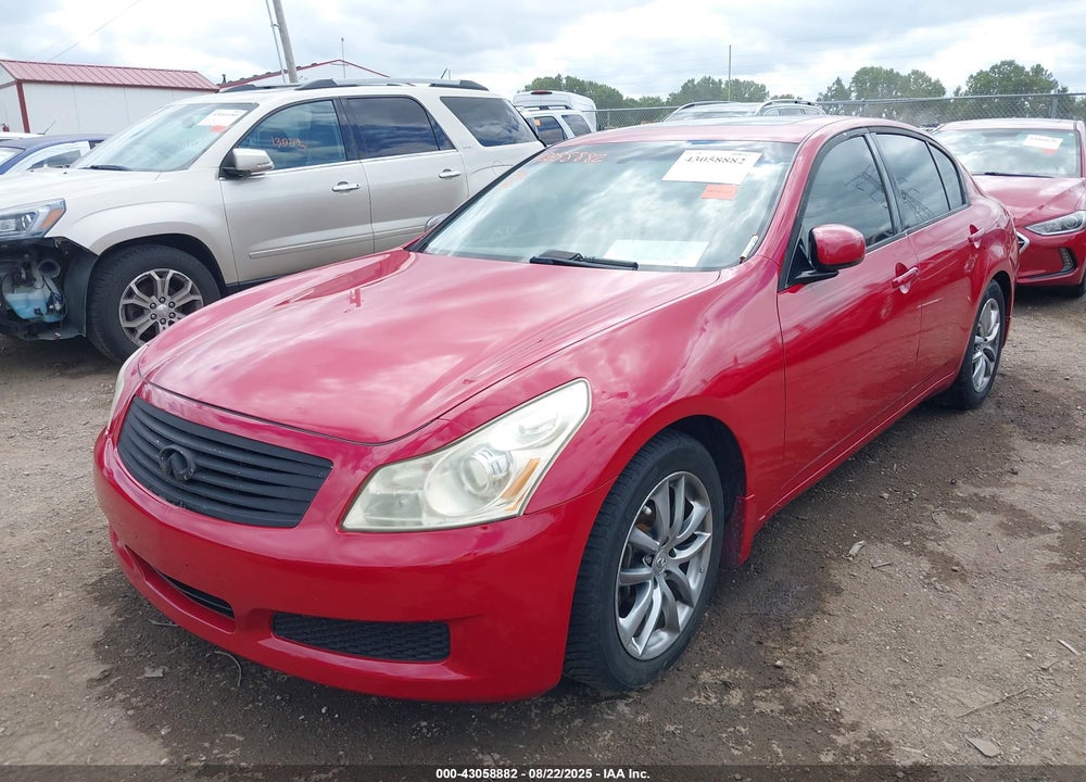 2008 INFINITI G35 JOURNEY VIN: JNKBV61E28M201408
