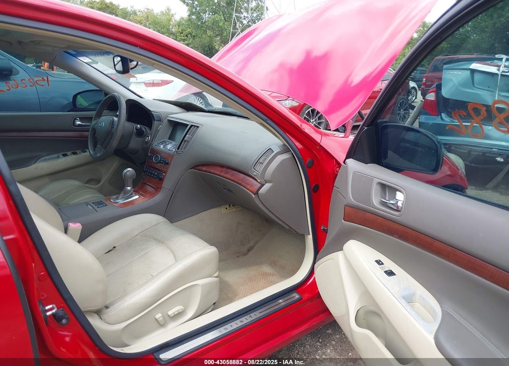 2008 INFINITI G35 JOURNEY VIN: JNKBV61E28M201408
