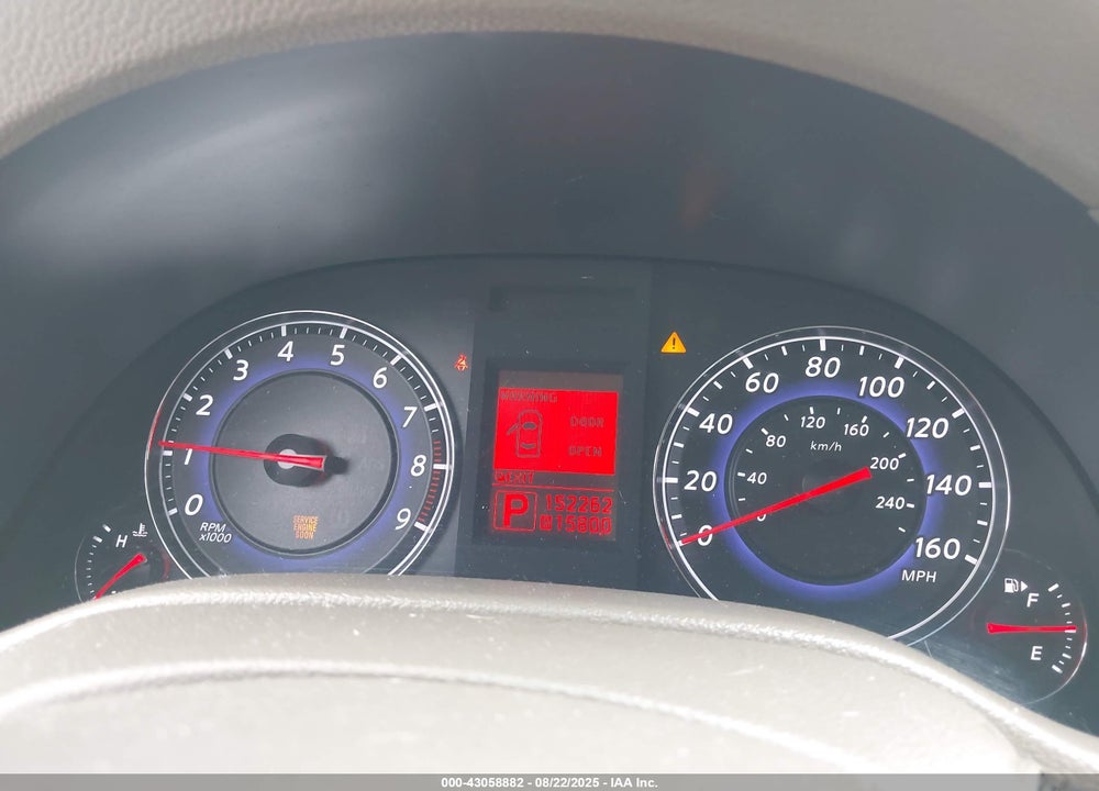 2008 INFINITI G35 JOURNEY VIN: JNKBV61E28M201408
