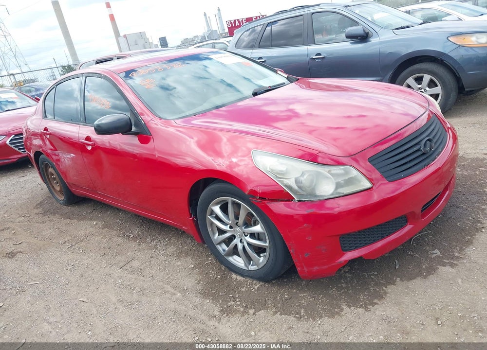 2008 INFINITI G35 JOURNEY VIN: JNKBV61E28M201408