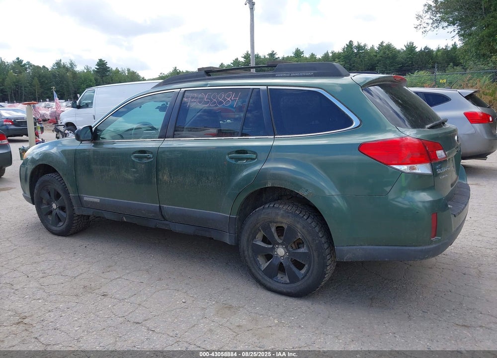 2010 SUBARU OUTBACK 2.5I PREMIUM VIN: 4S4BRCCC7A3346015