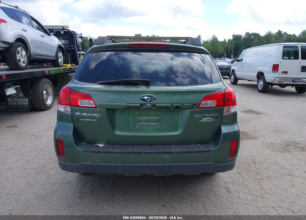 2010 SUBARU OUTBACK 2.5I PREMIUM VIN: 4S4BRCCC7A3346015