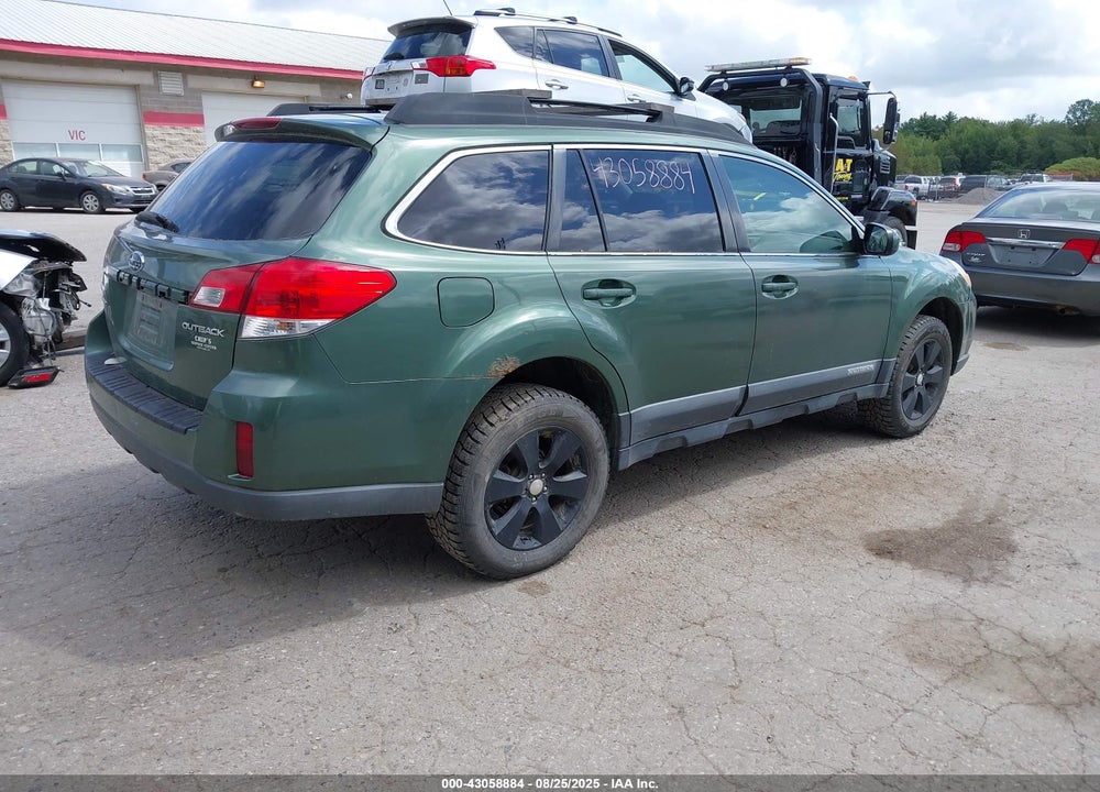2010 SUBARU OUTBACK 2.5I PREMIUM VIN: 4S4BRCCC7A3346015