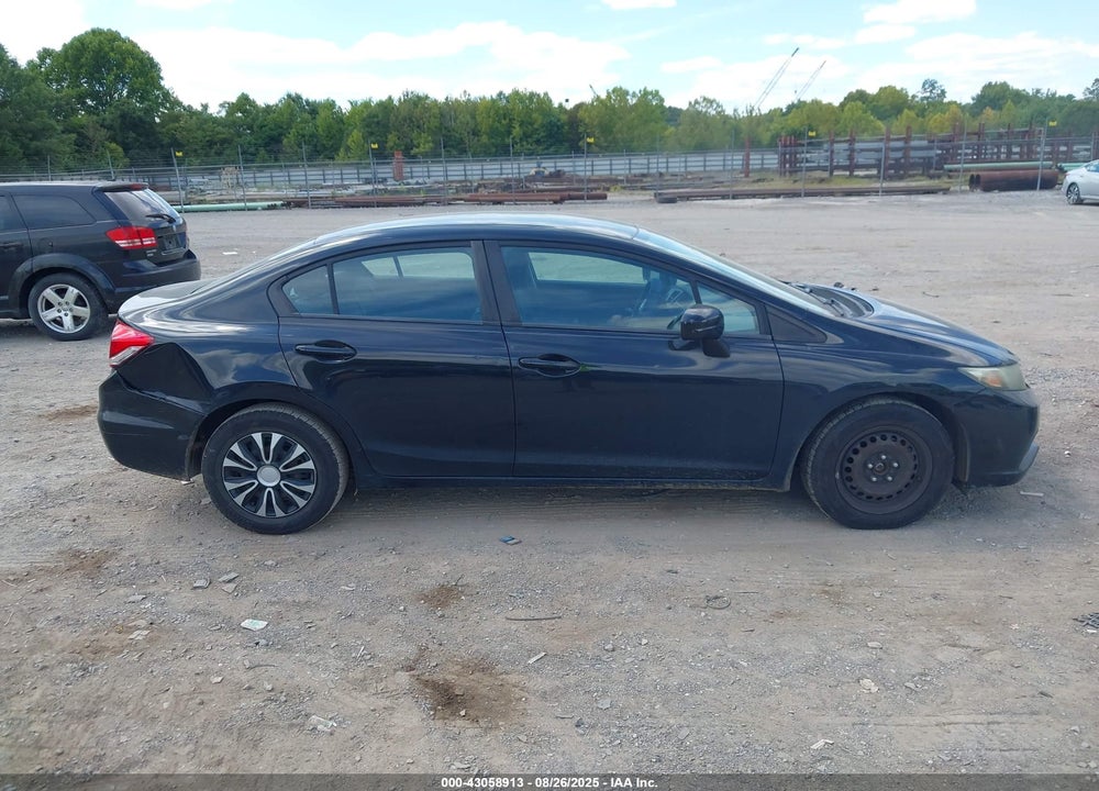 2014 HONDA CIVIC VIN: 19XFB2F56EE013966