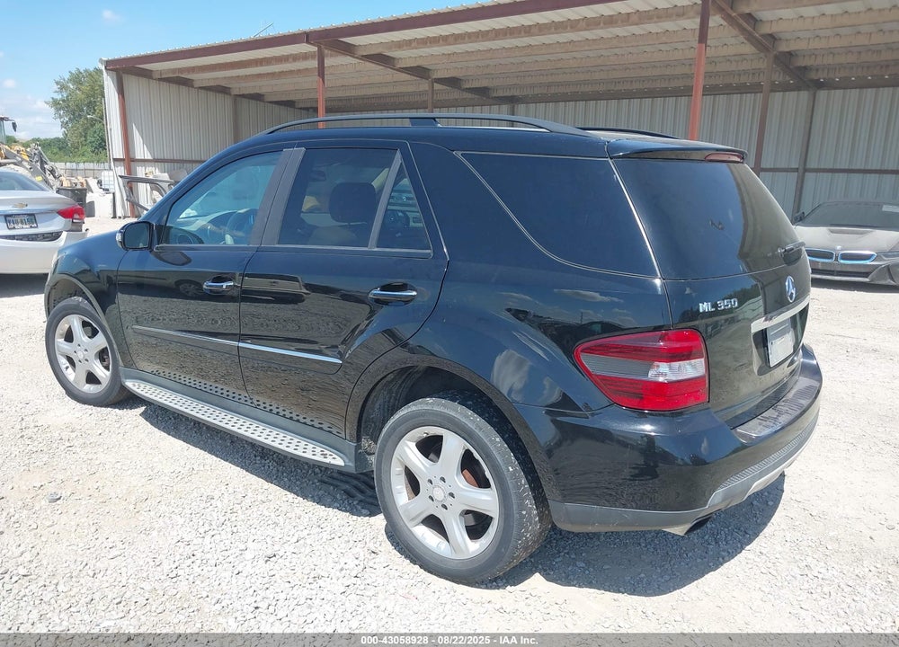 2008 MERCEDES-BENZ ML 350 4MATIC VIN: 4JGBB86E18A405564