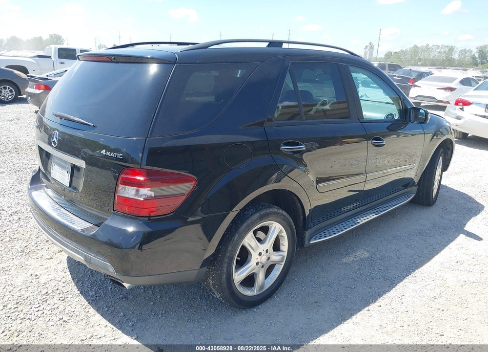 2008 MERCEDES-BENZ ML 350 4MATIC VIN: 4JGBB86E18A405564
