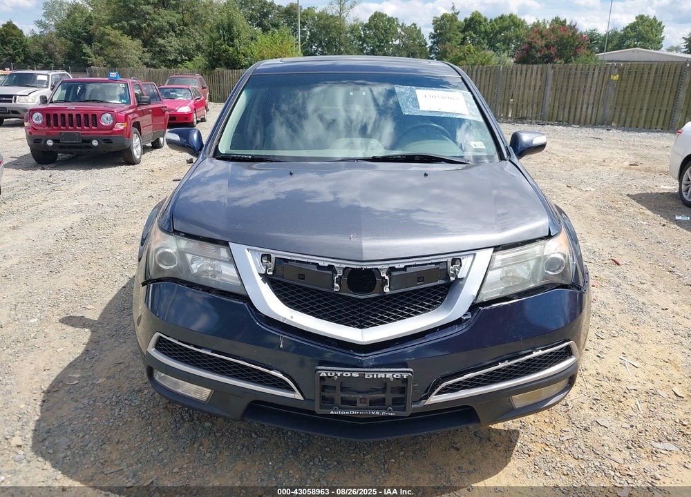 2010 ACURA MDX VIN: 2HNYD2H68AH529165
