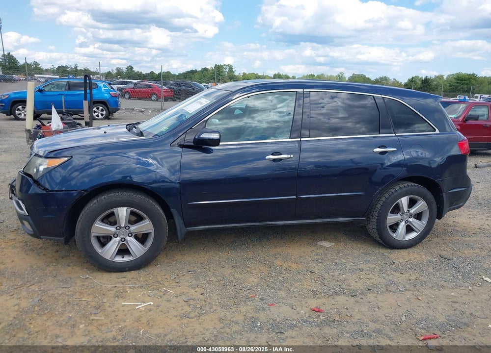 2010 ACURA MDX VIN: 2HNYD2H68AH529165