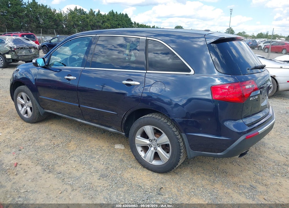 2010 ACURA MDX VIN: 2HNYD2H68AH529165