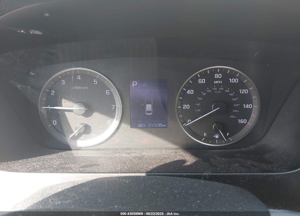 2016 HYUNDAI SONATA SE VIN: 5NPE24AF5GH284720
