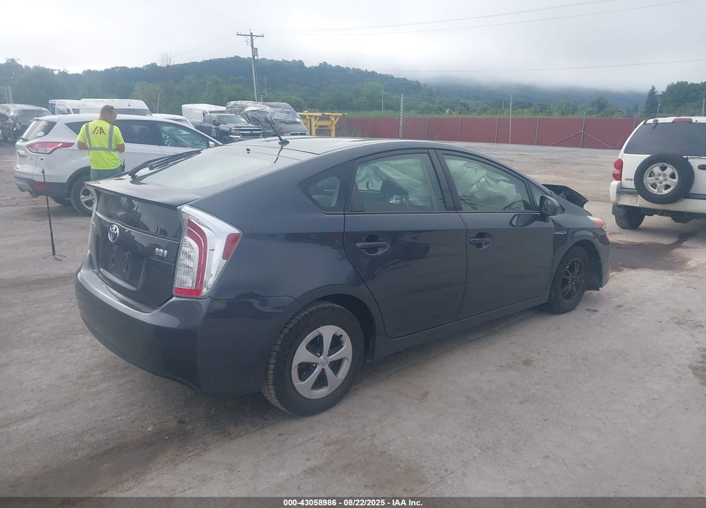 2015 TOYOTA PRIUS VIN: JTDKN3DU7F0454506