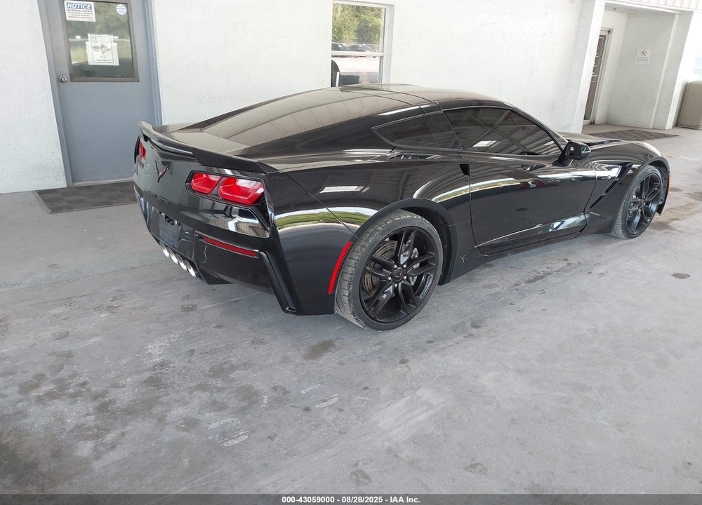 2019 CHEVROLET CORVETTE VIN: 1G1YB2D73K5110619